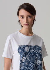 Ovs Organic Cotton T-Shirt With Floral Print
